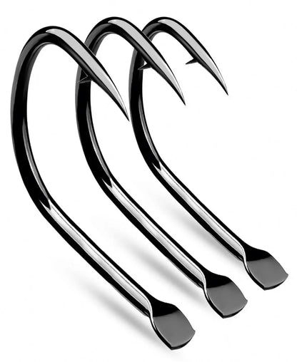 Free Samples Newest 30pcs/set Fishing Hooks Set High Carbon Steel Barbed Single Circle Hook Dip Barbed Carp Hooks Sea Fishing