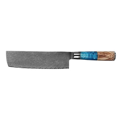 VG 10 Damascus Steel Kitchen Knife Set Household Knife Professional Chef's Knife With Stable Wooden Handle
