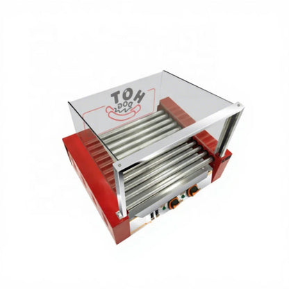 Hot Sale High Productivity 11 Rolls Sausage Grill Hot Dog Machine New Condition