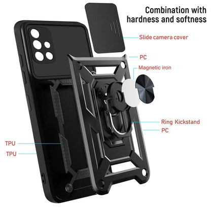 Shockproof Armor Case For Samsung Galaxy A51 A71 A52 A72 A32 4G 5G Car Holder Phone Cover For Galaxy A13 A23 A53 A73 A33 2022 5G