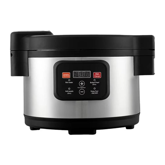 XEOLEO Commercial 12L Large Capacity Tapioca Pearl Cooker Automatic Pearl Pot Boiling Sago Machine for Milk Tea Shop Kitchen