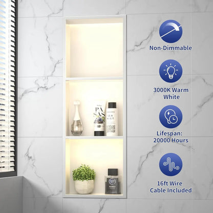 High Quality Reusable Stainless Steel Shower Room Shelf Modern Corner Mounted No Nailing Required-Wall-Mounted Bathroom Shelf