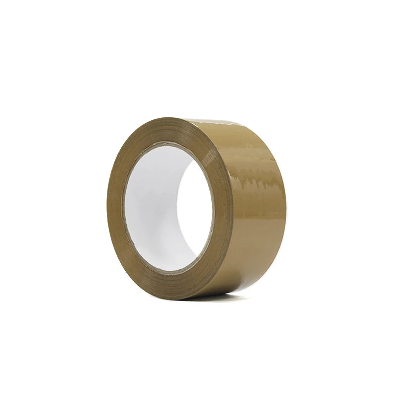 Silent 100m Paper Packing Tape Single Adhesive Side Die Cut for Sealing Cartons Low Noise and Wide Application