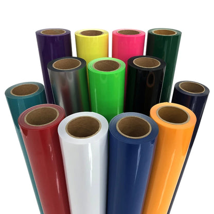 Wholesale clear Heat Press Vinyl for T-shirt Pu Flex Vinil Textil High Quality Pu Htv Heat Transfer