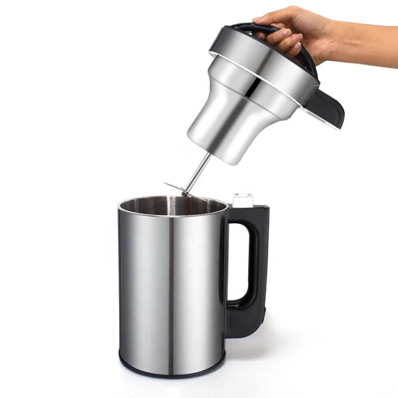 1.2L Stainless Steel Automatic Soup Maker & Soybean Milk Machines Multiple Plant Based Milk Maker Almond Milk Maker with Filter