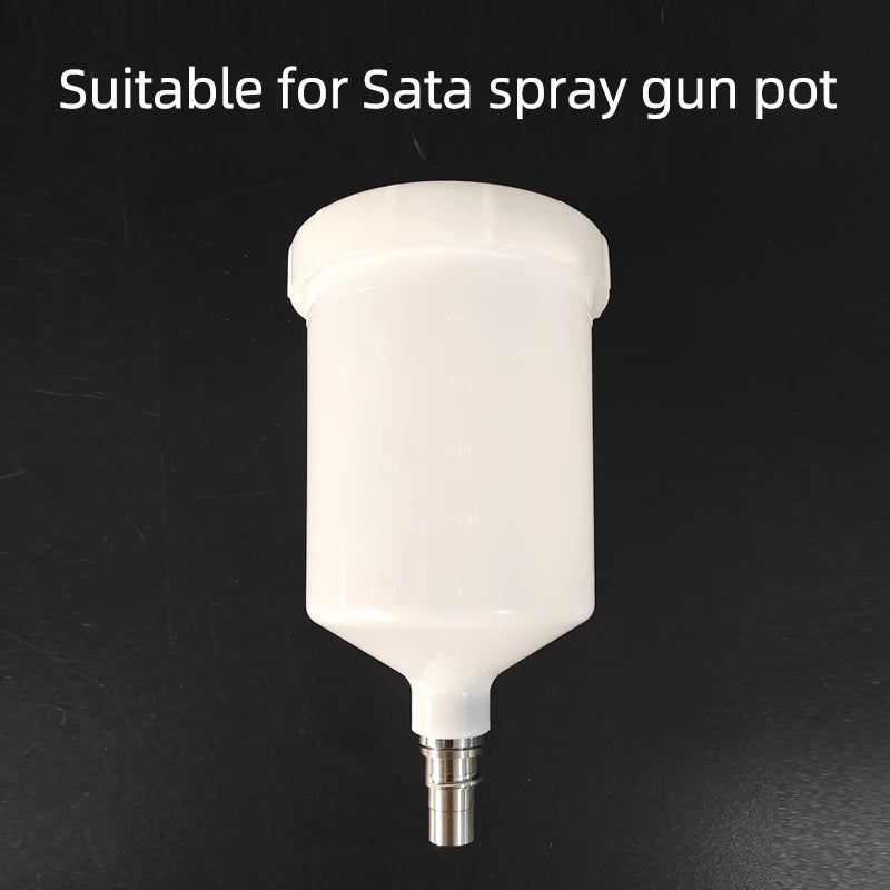 Applicable to SATA Spray Gun Can Can Car Paint Spray Paint Yool Accessories Plastic Material 600ml Quick Remove Screw