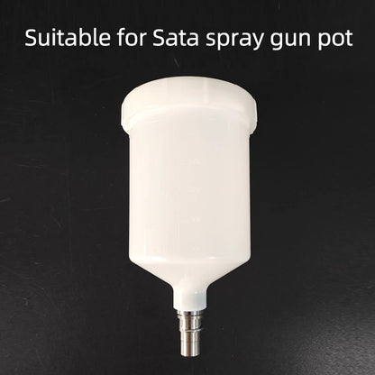 Applicable to SATA Spray Gun Can Can Car Paint Spray Paint Yool Accessories Plastic Material 600ml Quick Remove Screw