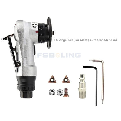 FSBOLING Pneumatic Angle Grinder Air Nozzle Model BL-TL6 Can Polish Copper Metal Pipes Molds Steel Plates and Bars