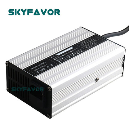 Customized 180W Series 12V 10A 24V 5A 36V 4A 48V 3A 60V 2.5A 72V 2A Battery Charger for Lead Acid or Lithium or LifePO4 Battery