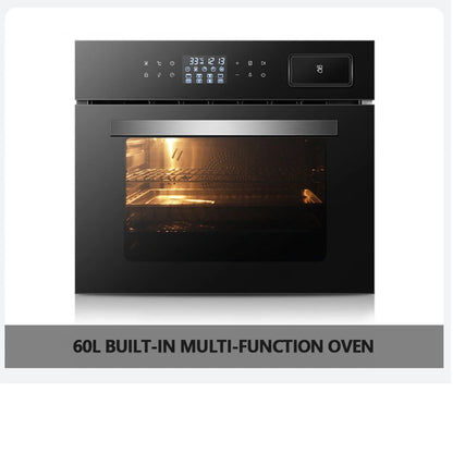 Factory Low Price High Quality Kitchen Appliance Built-in Power Supply 60 Liter Electric Oven