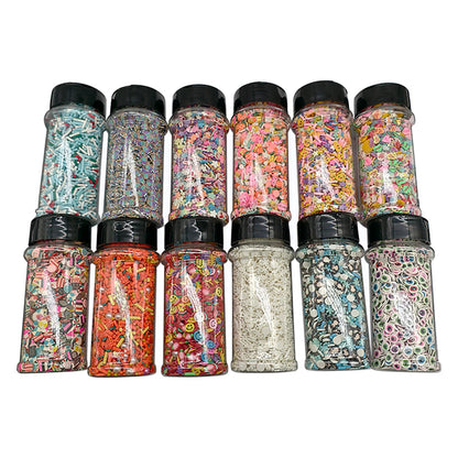 US Warehouses Polymer Clay Slices Watermelon Strawberry Lemon Sprinkle DIY Slime Mix Soft Pottery Nail Art Decoration DIY Craft