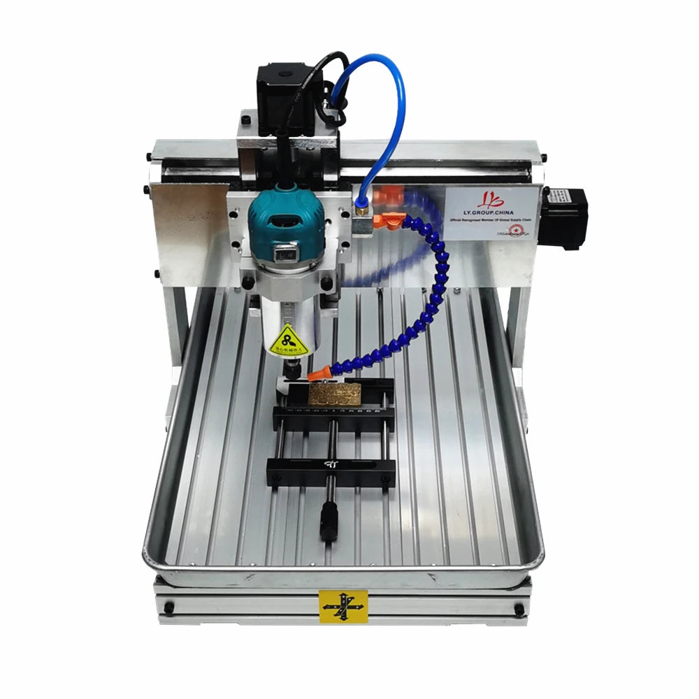 220V 1.5KW Air-Cooled Spindle CNC Engraving Machine-3 Axis Wood Router Engraving Drilling and Milling Machine LY F3040