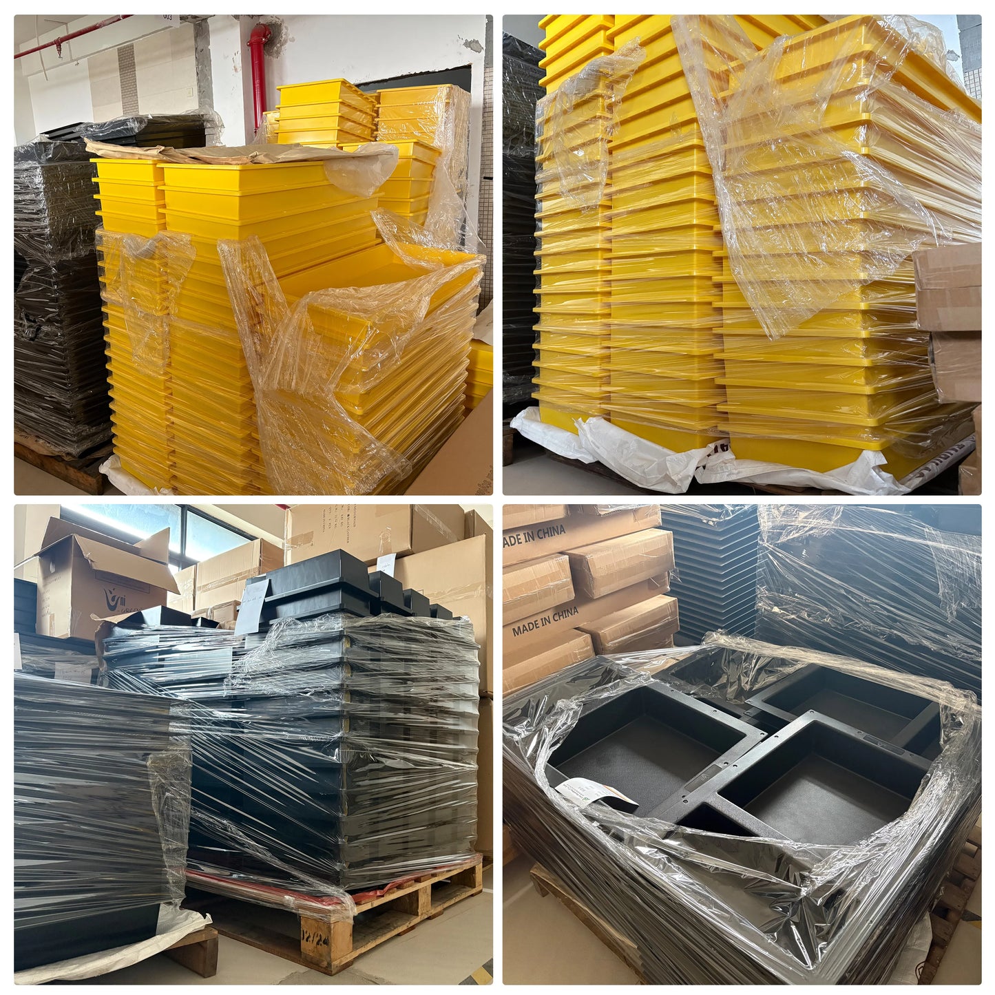 Modern Home Hotel Bathroom 16"x20" OEM Custom ABS Waterproof Recessed Double Compartment Tile-in Shower Storage Niche