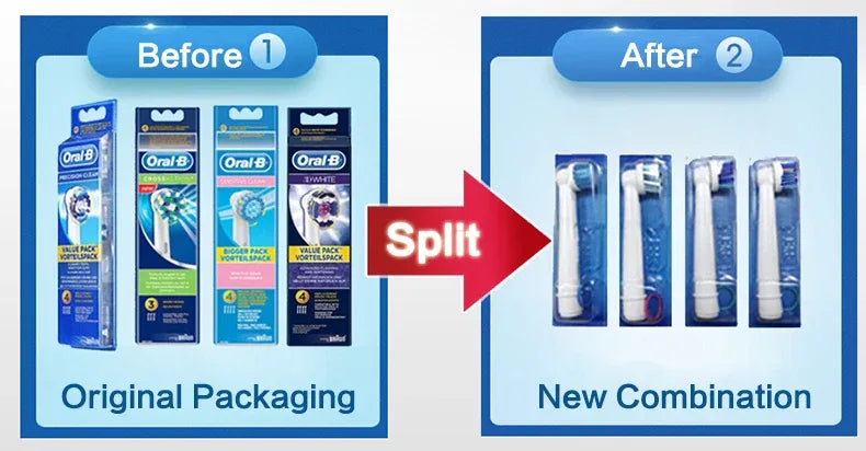 Tooth Brush Oral B Electric Toothbrush VITALITY Precision Clean Adult Rechargeable Teeth cleaning Matching Tooth Brushes Heads