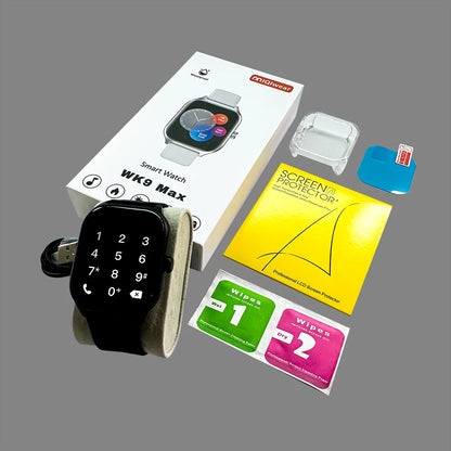 2026 Newest WK9 Max T800 Ultra Smart Watch 2.01 Inch Screen Rotating Dual Buttons Hiwatch Pro S8 IWO Smartwatch T800 Ultra