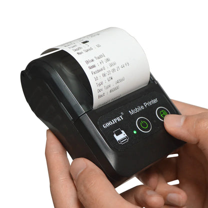 Portable 2 Inch Mini Thermal Printer  Wireless Label Maker for Android IOS Windows
