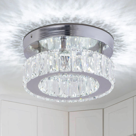 Home Decor Luxury and Modern Crystal Chandeliers Kitchen Island Lighting Fixture Modern Minimalist