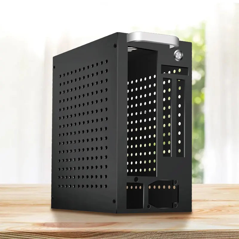High Quality Desktop ITX Case for Home Computers Mini-ITX Form Factor Adapted to FLEX Power Supplies Most Popular Product Stock