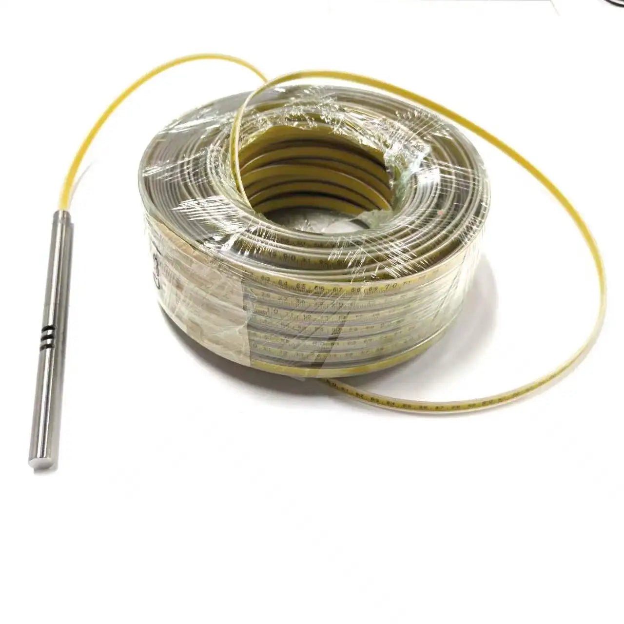 150m Well Depth Measurement Cable Ruler Water Level Meter Measuring Tape with 14mm Probe