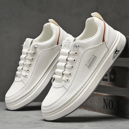 Y Men's Shoes New Breathable Little White Shoes Trendy and Versatile One-footed Street Athleisure Board Shoes