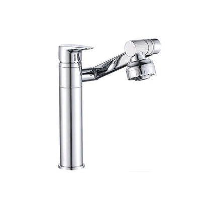 Faucet 360 Rotating Single Hole Multifunctional Hot and Cold Water Home Kitchen Bathroom Faucet