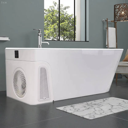 ICEGALAX Wholesale Ice Bath Soaking Tub All in Cold Water Plunge Bathroom Acrylic Ice Bathtub for Ice Water Therapy