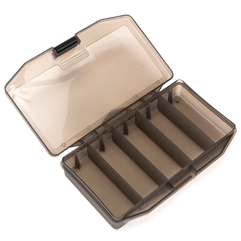 Wholesale Fishing Tackle Box Professional Fishing Case  Portable Plastic Black Ocean Beach Customized Logo Lock PCS Tool Color