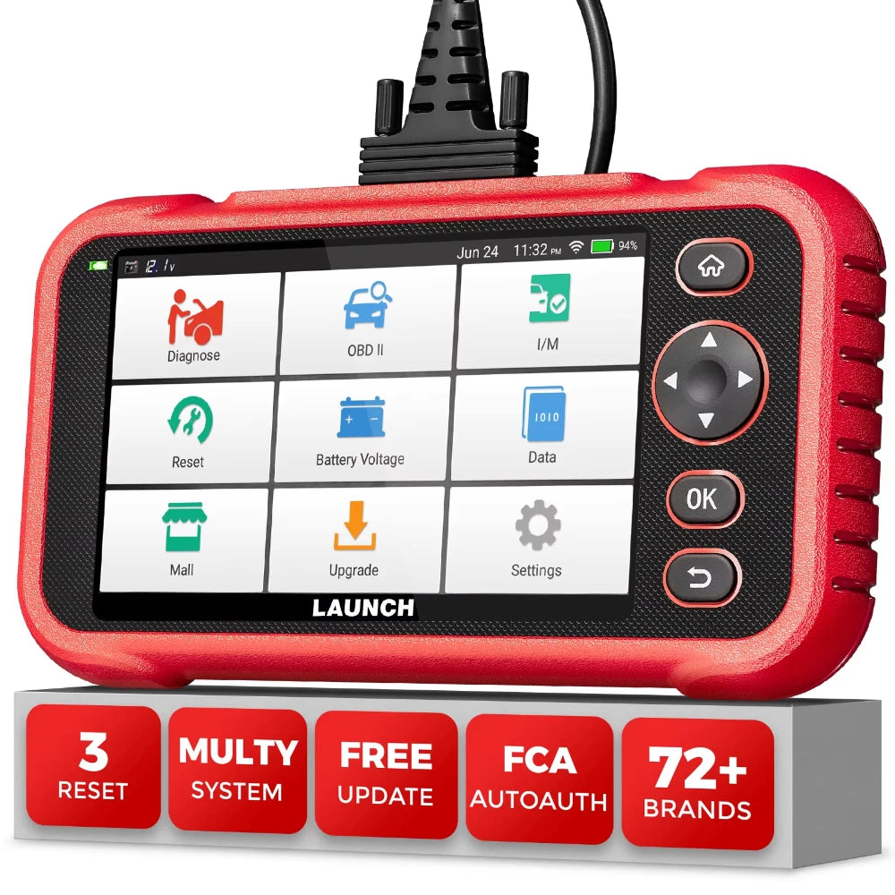 LAUNCH CRP123I Diagnostic Instrument Four System OBD2 7 Reset Lifetime Update Economic Practical