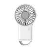 USB Portable 6-Speed Digital Display Fan Mini Handheld Large Wind Silent Desktop Cooling Gift Foldable for Household Car Use