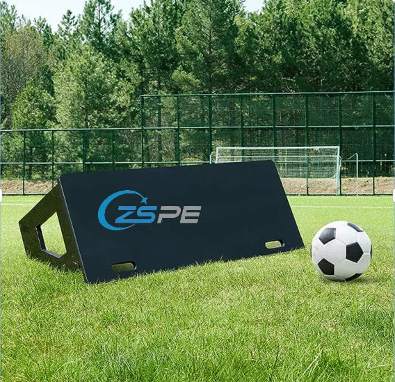 Quickplay Impact Resistant Fold HDPE Plastic Football Rebound Wall Rebounder Board for Soccer Training
