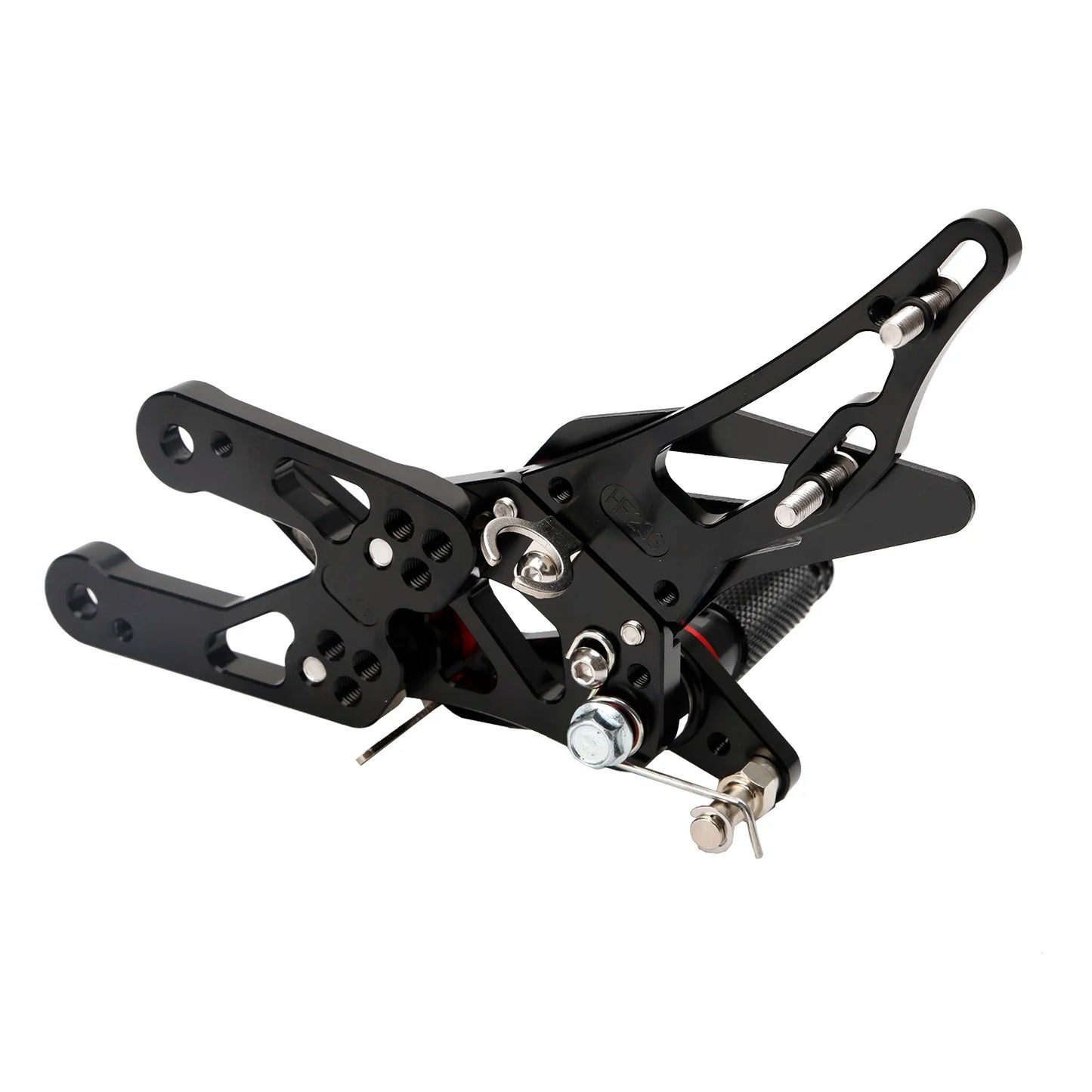 Black Rear Sets Foot Pegs Footrest For Honda CBR600RR 2003-2006 CBR1000RR 2004-2007