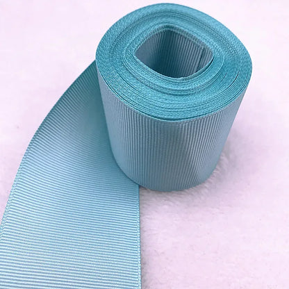 5yards 10/15/25/38/50mm Grosgrain Satin Ribbons for Wedding Christmas Party Decorations DIY Bow Craft Ribbons Supplies