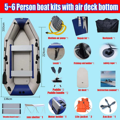 Hight Quality  Exciting Outdoor Sport Inflatable Boat Drifting Rafting Boats With Removable Aluminium Seat for Sale