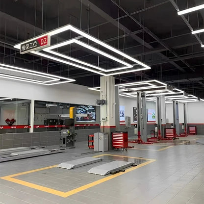 Waterproof Industrial & Car Workshop LED Working Light Factory Housing Brightest LED with AC Power Supply