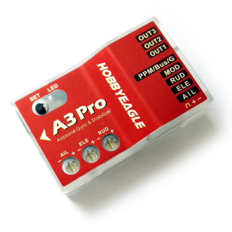 Hobbyeagle A3 Pro / A3 Pro V2 Aeroplane RC Flight Controller Stabilizer System Stabilizer Gyro for RC Airplane Fixed-Wing Copter