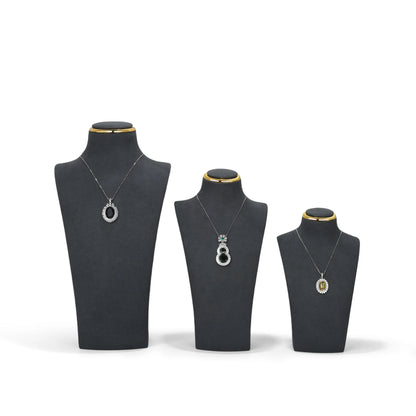 Jewelry Display Stand Jewellery Mannequin Jewelry Stand Set Jewelry Display Velvet Necklace Holder Jewellery Display Necklace