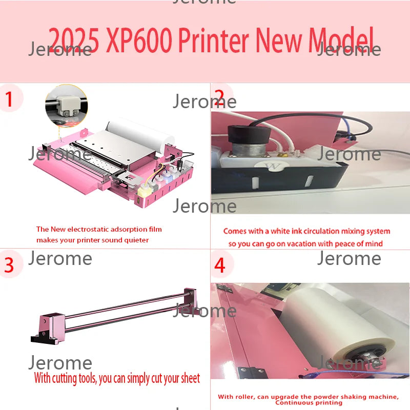 2026 American  Shipment 13-Inch A3 XP600 DTF Printer New Condition JMD Code Easy Automatic Cleaning for 33cm Dtf Printer