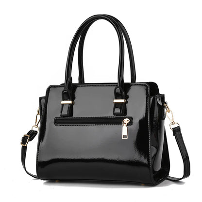 2024 New 2-piece Women's Premium PU Handbag Wholesale Leather Women's Stone Pressed Alligator Skin logo Shoulder Tote Bag
