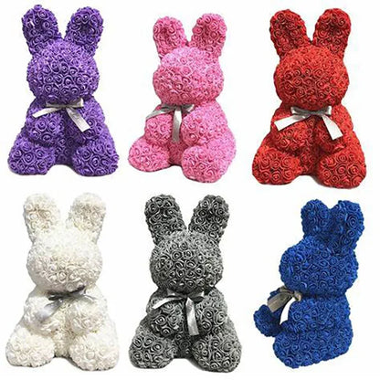 Modelling Polystyrene Styrofoam Foam Rabbit Mold Rose Rabbit Craft DIY Wedding Party Valentine's Day Decoration Supplies Gifts