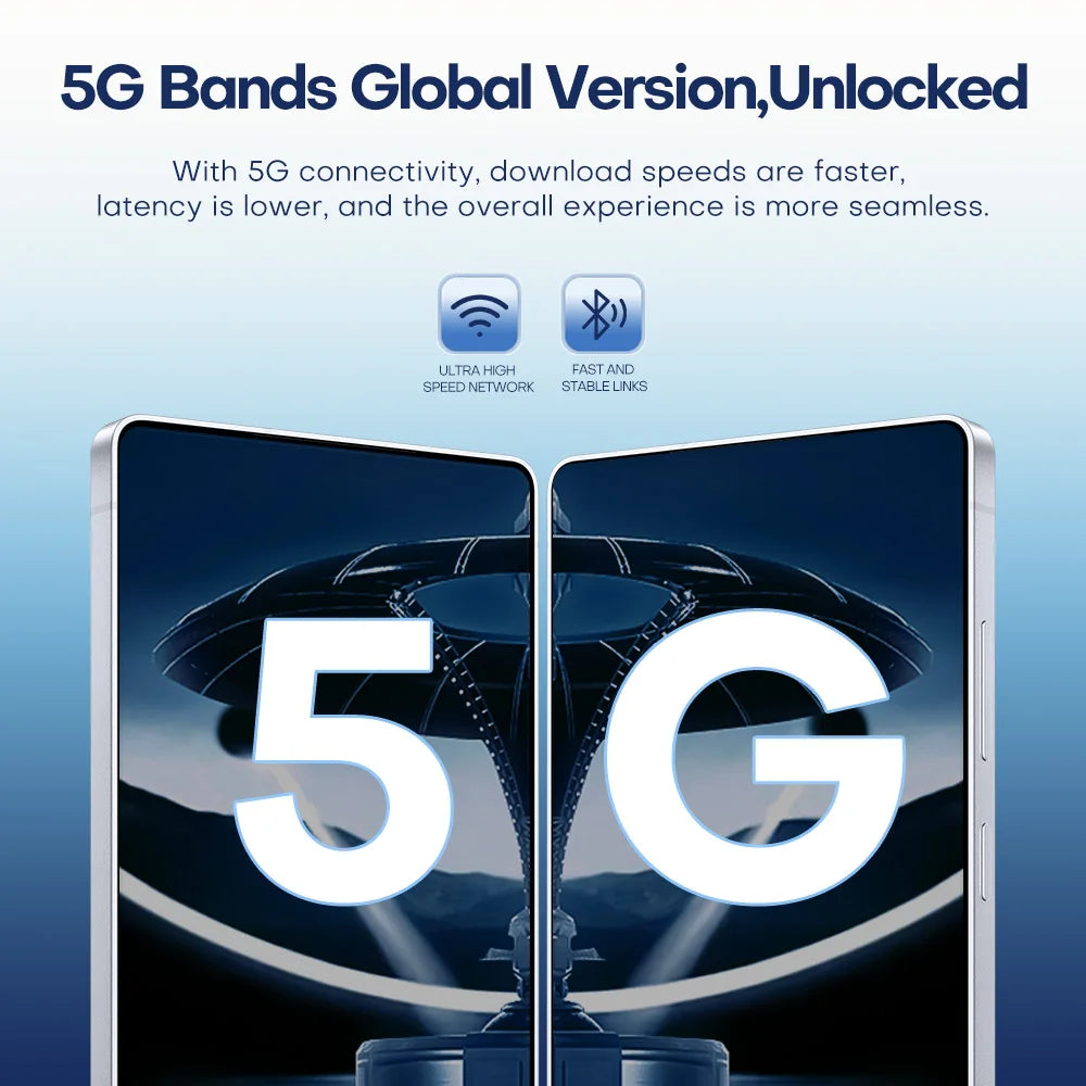 New Androsd S25Ultra Full-screen Smartphone 5g 7.3-snch 48MP+108MP Dual Card Face Recognstson 16GB+1TB Gamsng Telephone