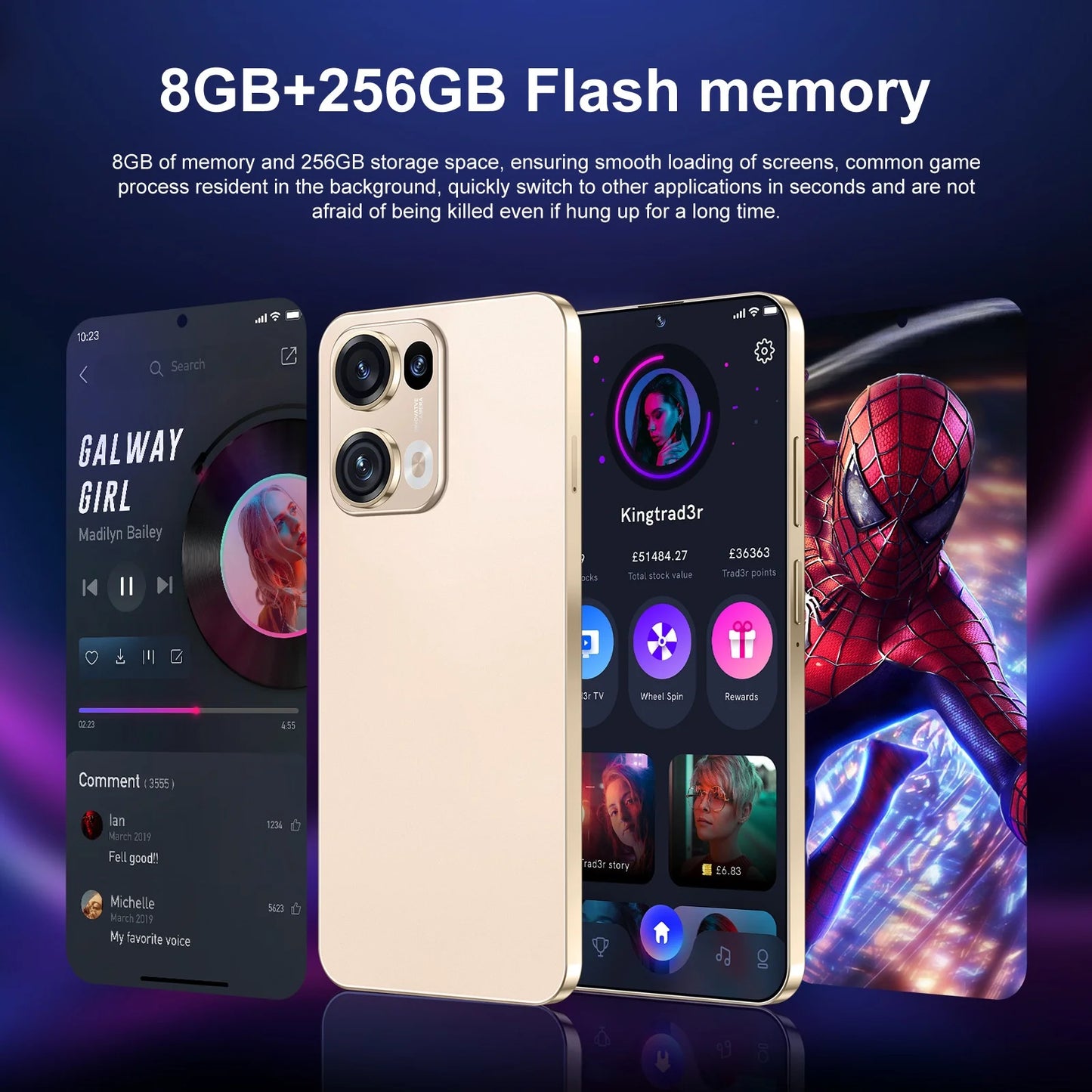 Hot Selling Reno 13 Pro 5G Smartphone Telephone 512GB/1TB Original Unlock Android Phone Mobile Phones