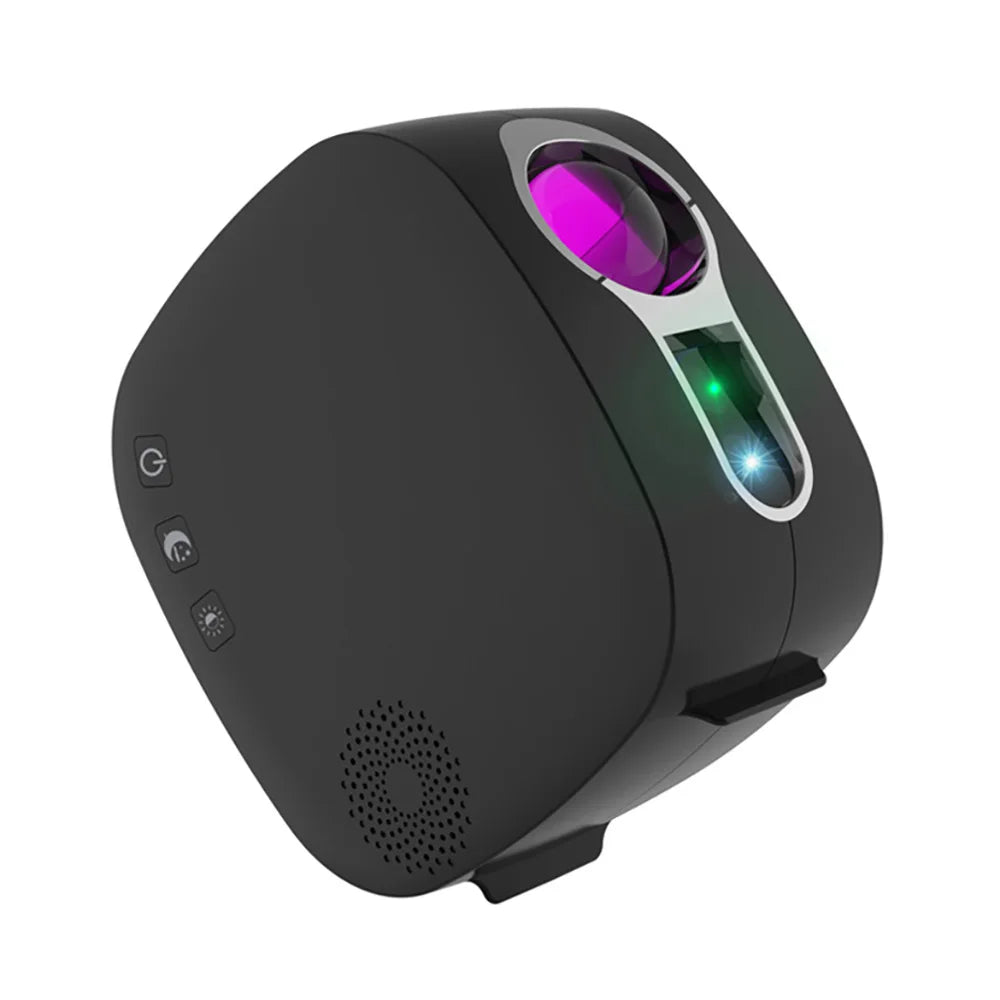 Yinzam AI Voice Control Music Ocean Aurora Starry Ocean Projector, LED Laser Night Light With Smartphone APP WiFi Alexa Control