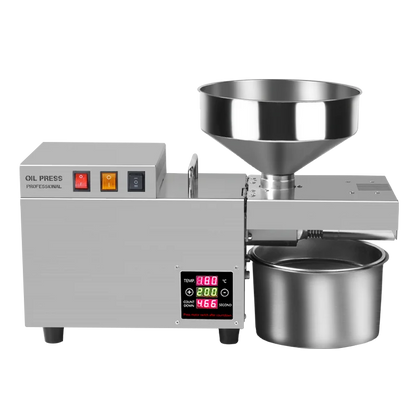 Automatic Home Use Cold Press Oil Machine Coconut Oil Extractor Automatic Grade for Olive Sesame Oil for Cooking Edible Purpose
