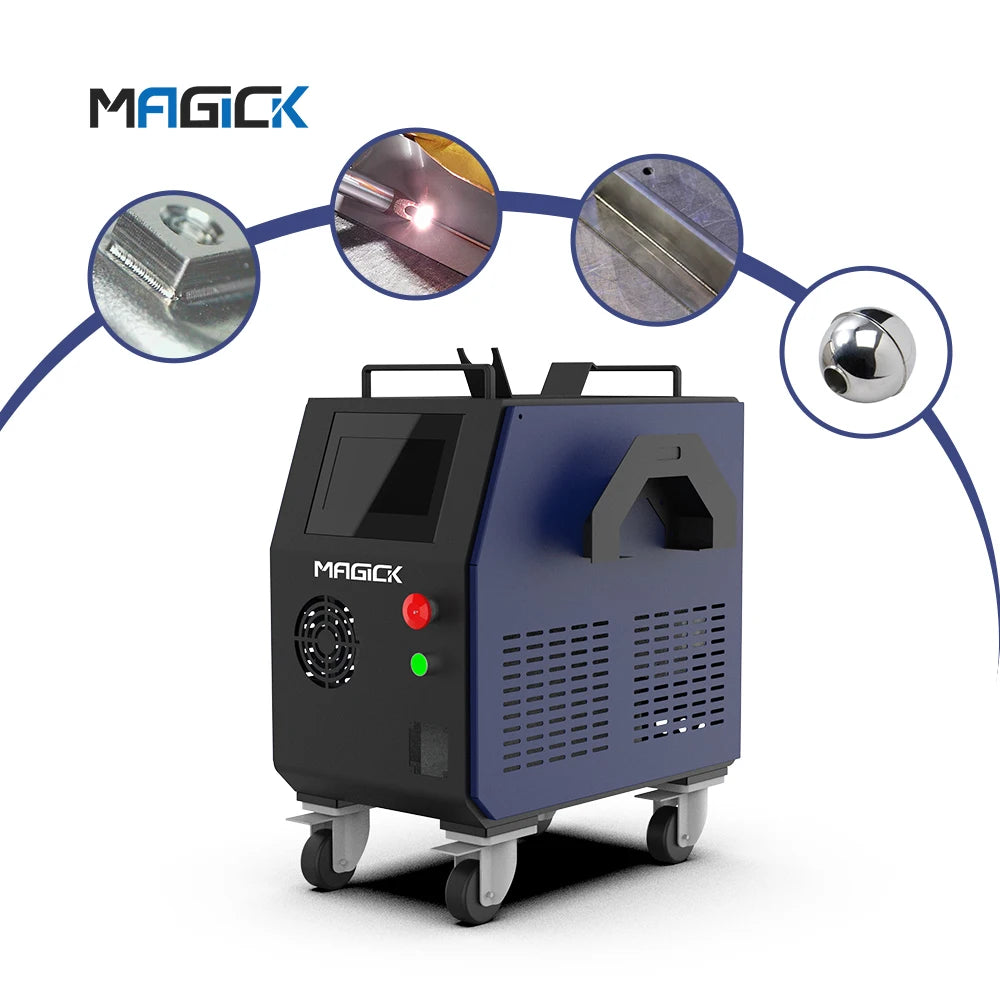 Small Size Easy Transport 800W Portable Air Cooler Fiber Laser Handheld Welding Machine