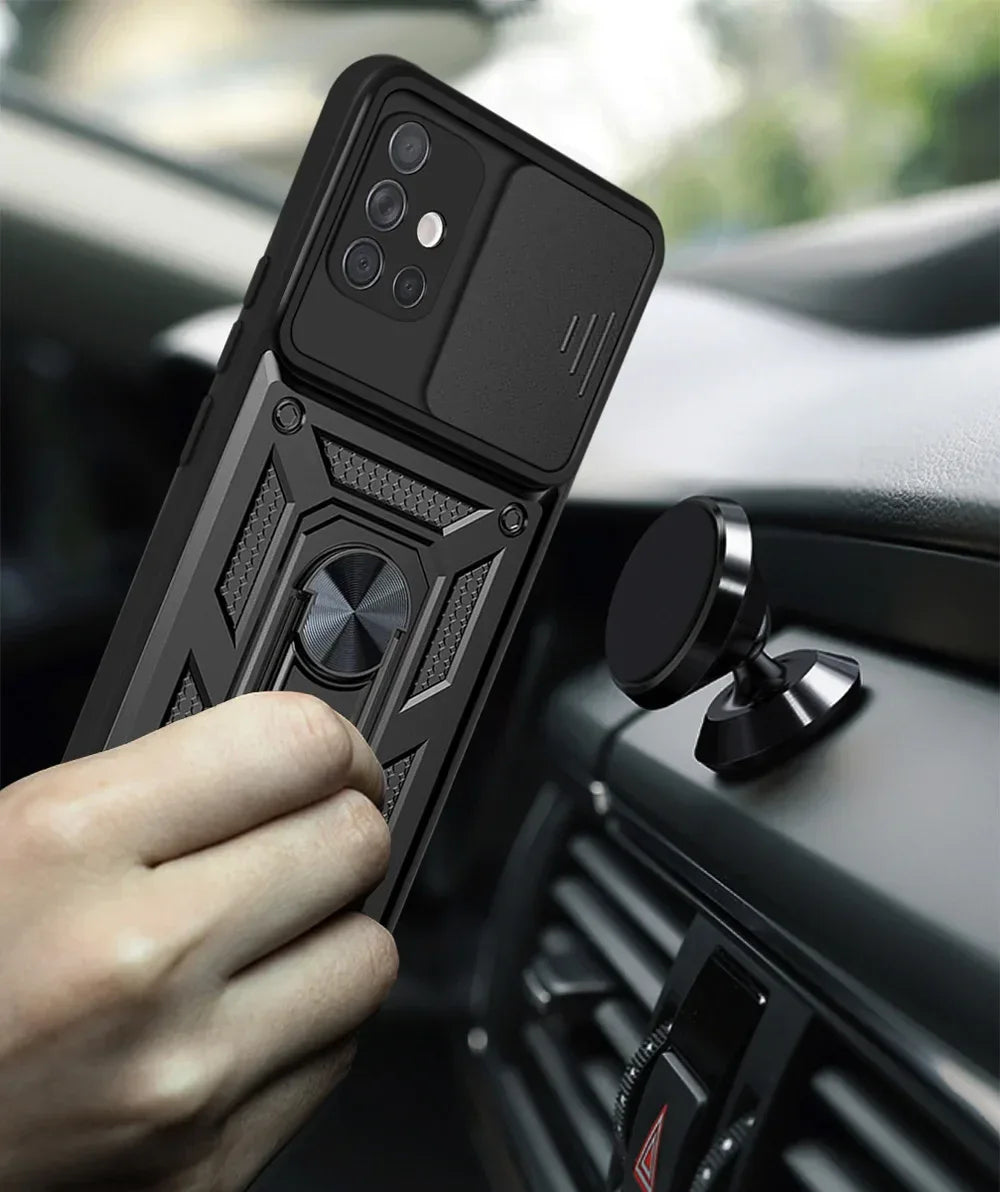 Shockproof Armor Case For Samsung Galaxy A51 A71 A52 A72 A32 4G 5G Car Holder Phone Cover For Galaxy A13 A23 A53 A73 A33 2022 5G