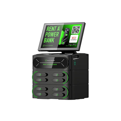 Bajie Charging 8 Slot Stackable Sharing Power Bank Vending Machine Cell Phone Charging Station Kiosk for Commercial Places