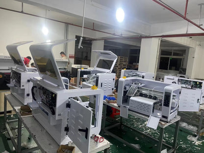 Zunsunjet Dtf Printer 30 Cm Single Xp600 Dtf 2Head Dtf T-Shirt Printing Machine Printer Bundle With Film and Ink