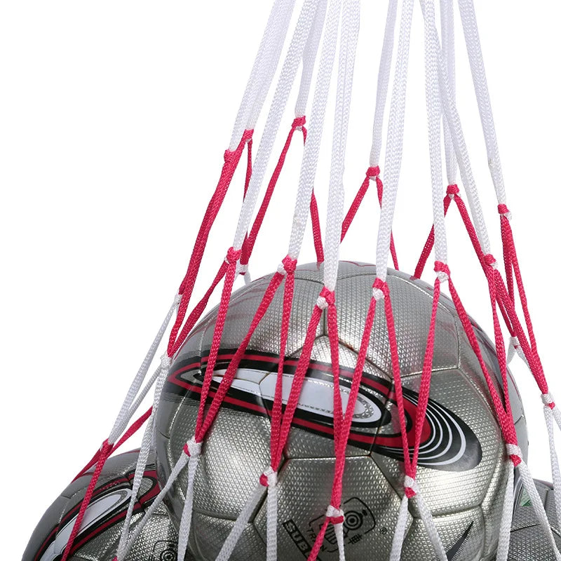 Large Capacity Basketball Mesh Bag for Easy Carrying for Sports & Entertainment