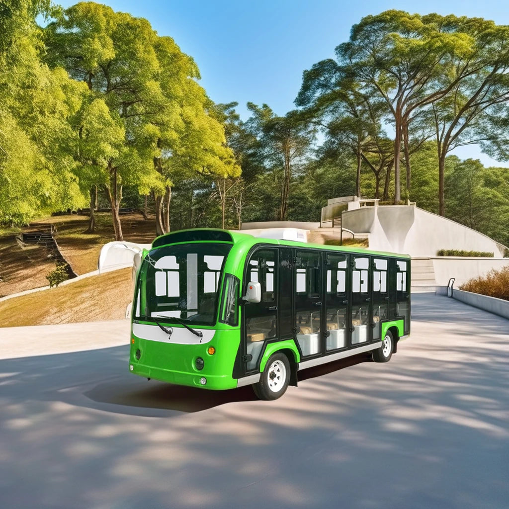 Hot Sell 11 Seat Green Efficient Tourism Electric Tourist Sightseeing Car