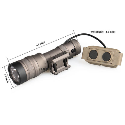 2023 New HOT Waterproof Shockproof Dustproof 1000 Lumens LED  Light Tactical Flashlight HK15-0155
